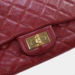 Chanel Reissue 224 Red Calfskin