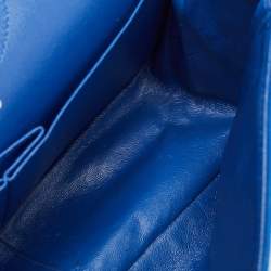 Chanel Blue Quilted Jersey Reissue 2.55 Classic 226 Flap Bag