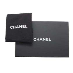 Chanel Black Lambskin Matelasse Chain Top Handle Bag