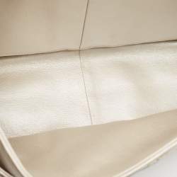 Chanel Silver Quilted Aged Leather 227 Reissue 2.55 Flap Bag