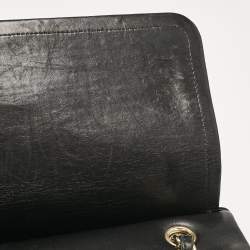 Chanel Black Quilted Leather Maxi Classic Double Flap Bag