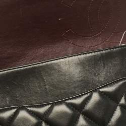Chanel Black Quilted Leather Maxi Classic Double Flap Bag