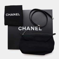 Pre Owned Chanel Black Leather CC Executive Tote Bag