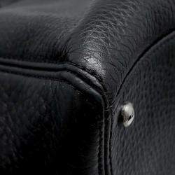 Pre Owned Chanel Black Leather CC Executive Tote Bag