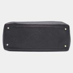 Pre Owned Chanel Black Leather CC Executive Tote Bag