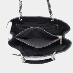 Chanel Black Caviar Leather GST Tote Bag