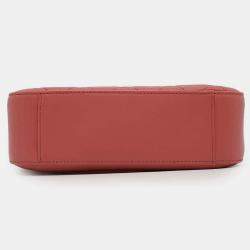 Chanel Pink Lambskin Leather Camera Shoulder Bag
