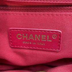 Chanel Black Calf Leather CC Pearl Shoulder Bag