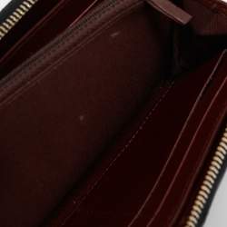 Chanel Black Quilted Caviar Leather CC Zip Around Wallet