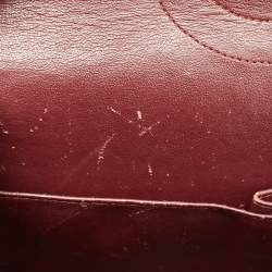 مملوكة مسبقًا Chanel Black Quilted Caviar Leather Jumbo Classic Double Flap Bag