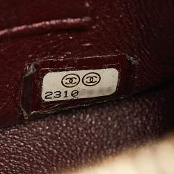 Pre Owned Chanel Green Quilted Leather Medium Trendy CC Bowling Bag