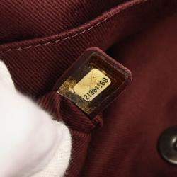 Chanel Red Sheepskin Lambskin Backpack