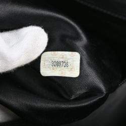 Pre Owned Chanel Black Leather Chain Tote Bag 