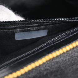 Chanel Black Lambskin Leather Backpack