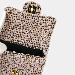 Chanel Multicolour Tweed Mini Square Handbag
