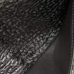 Chanel Metallic Grey Chevron Leather 224 Reissue 2.55 Flap Bag