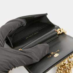 Chanel Black Caviar Chevron Quilted Boy Flap Waist Belt Bag 