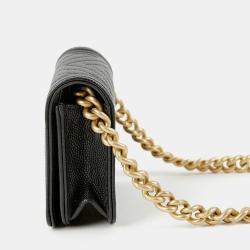 Chanel Black Caviar Chevron Quilted Boy Flap Waist Belt Bag 
