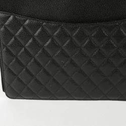 Pre Owned Chanel Caviar Skin Flap Clutch