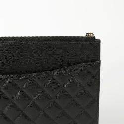 Pre Owned Chanel Caviar Skin Flap Clutch