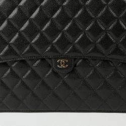 Pre Owned Chanel Caviar Skin Flap Clutch