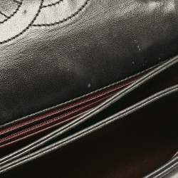 Pre Owned Chanel Black Quilted Leather Small Trendy CC Flap Bag