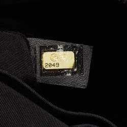 Chanel Black Quilted Patent Leather Large Boy Shopper Tote