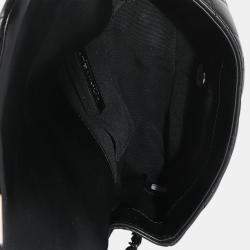 Chanel Black Quilted Lambskin Mini My Precious Pearls Flap Bag