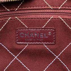 Chanel Grey Small Quilted Caviar Daily Shopping Tote Bag