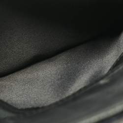 Chanel Navy Blue Leather Camellia Trifold Continental Wallet