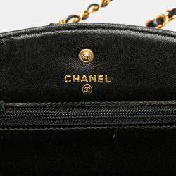 Chanel Black CC Caviar Wallet on Chain