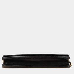 Chanel Black CC Caviar Wallet on Chain