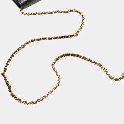 Chanel Black CC Caviar Wallet on Chain