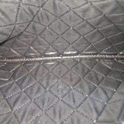 Chanel Black Patent Leather Medium Clutch Bag