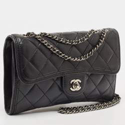 Chanel Black Quilted Leather Citizen Flap Bag