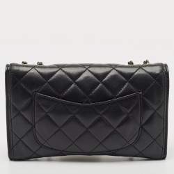 Chanel Black Quilted Leather Citizen Flap Bag
