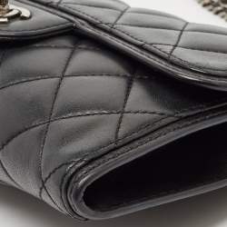 Chanel Black Quilted Leather Citizen Flap Bag