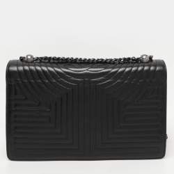 Chanel Black Quilted Leather Medium Korean Garden Flap Bag
