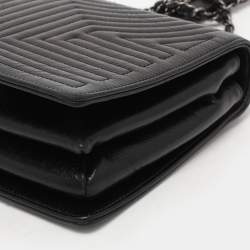 Chanel Black Quilted Leather Medium Korean Garden Flap Bag