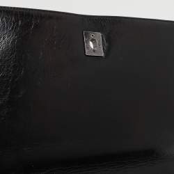 Chanel Black Quilted Leather Medium Korean Garden Flap Bag