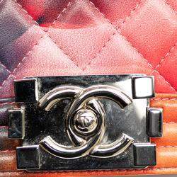 Chanel Multicolor Small Lambskin Flower Power Boy Flap