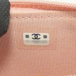 Chanel Shoulder Bag 19 Lambskin Pink Phone Chain Clutch