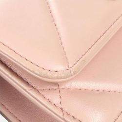 Chanel Shoulder Bag 19 Lambskin Pink Phone Chain Clutch