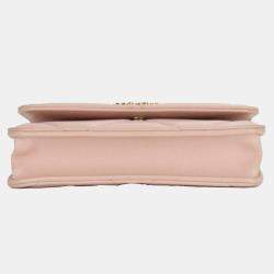 Chanel Shoulder Bag 19 Lambskin Pink Phone Chain Clutch
