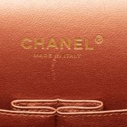 Chanel Copper Quilted Leather Maxi Classic Double Flap Bag