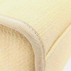 Chanel Beige Canvas Deauville Boston Bag