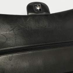 Chanel Black Quilted Leather Maxi Classic Double Flap Bag