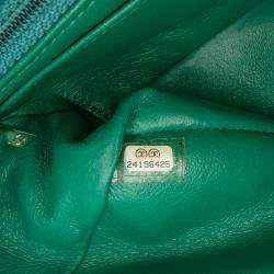 Chanel Blue Mini Rectangular Classic Lambskin Single Flap Shoulder Bag