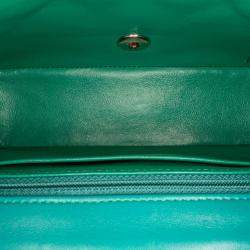 Chanel Blue Mini Rectangular Classic Lambskin Single Flap Shoulder Bag