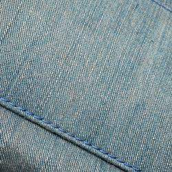 Chanel Light Blue Denim Small Deauville Tote Bag 
